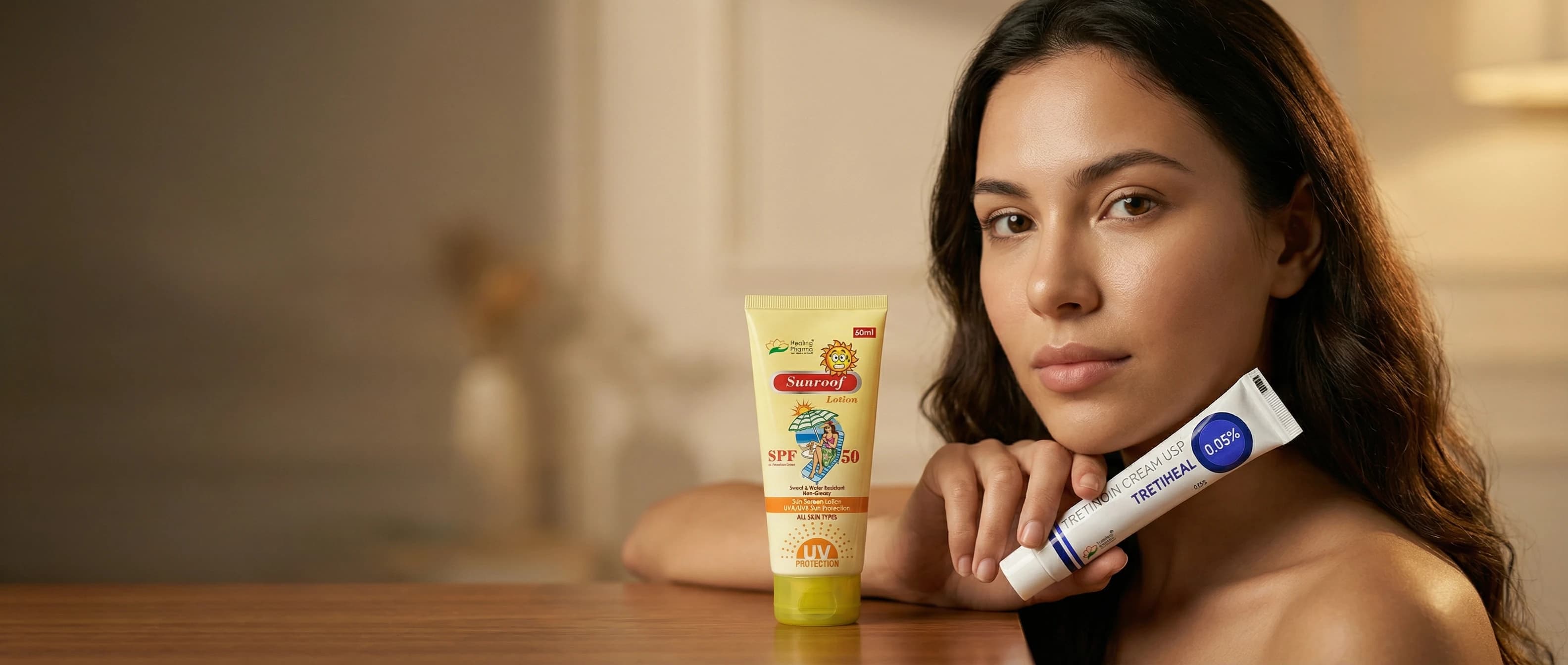 Clinical-grade tretinoin cream tubes — clinical-strength retinoid skincare South Africa