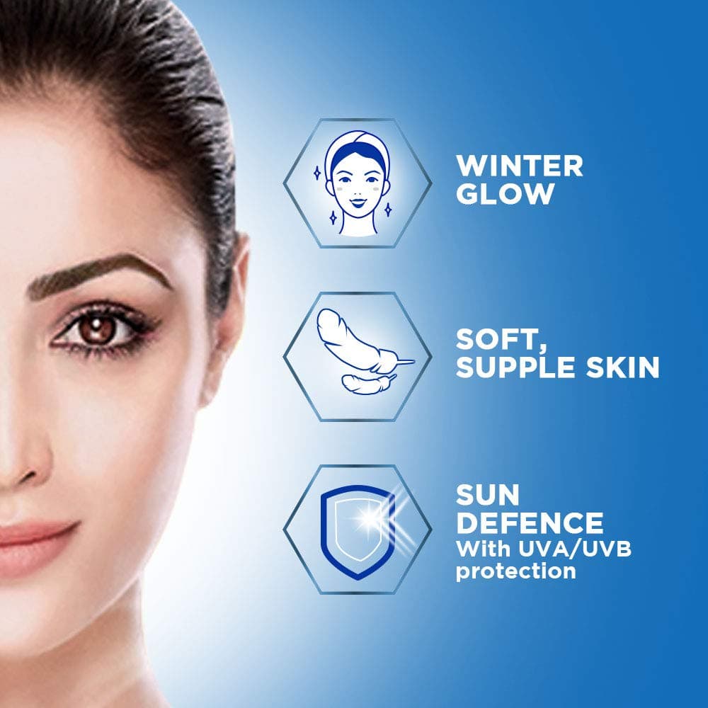 Glow & Lovely Winter Glow face cream — winter glow, soft supple skin and sun defence with UVA UVB protection
