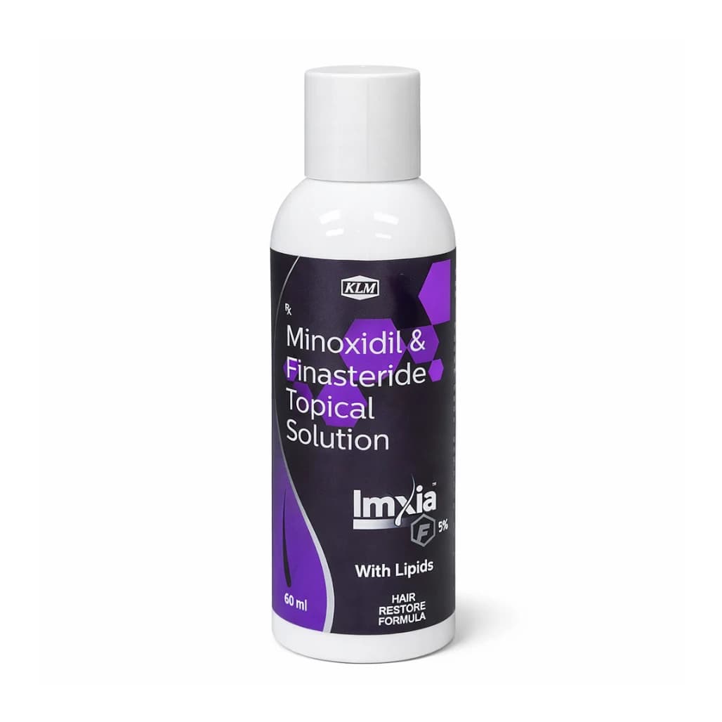 Minoxidil and Finasteride Topical Solution 5% 60ml with Lipids