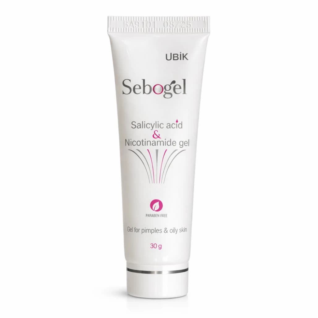 Sebogel Salicylic Acid and Nicotinamide Gel 30g for Pimples & Oily Skin