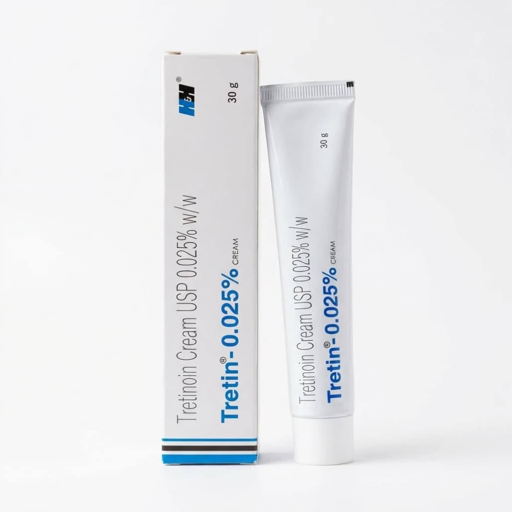 Tretin Tretinoin Cream 0.025% 30g — entry-level tretinoin for anti-ageing South Africa