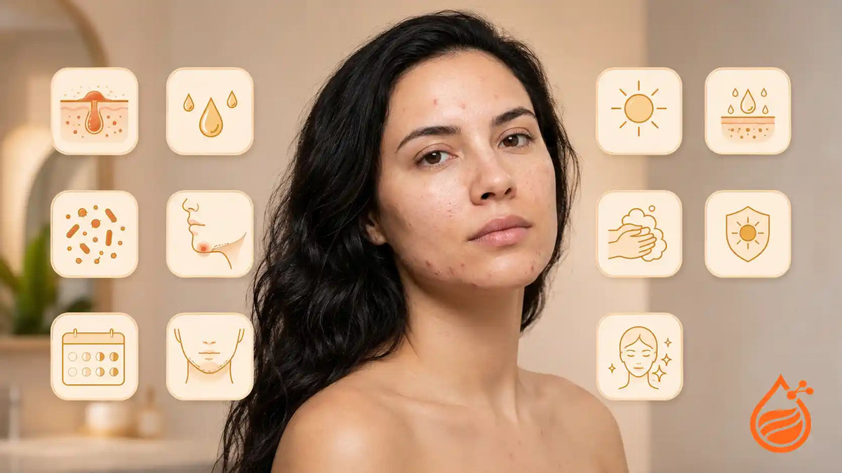 Hormonal Acne vs Regular Acne: How to Read Your Breakout Pattern