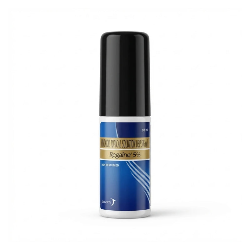 Regaine 5% Minoxidil Topical Solution USP 60ml for Hair Regrowth