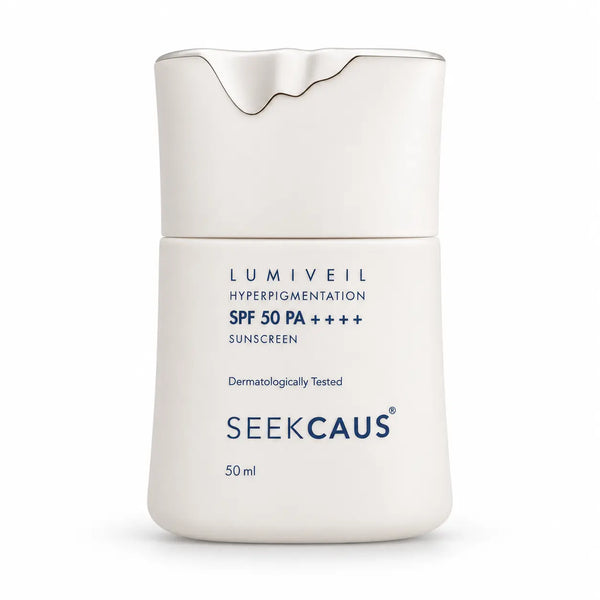 SEEKCAUS LumiVeil Hyperpigmentation Sunscreen SPF 50 PA++++ 50ml