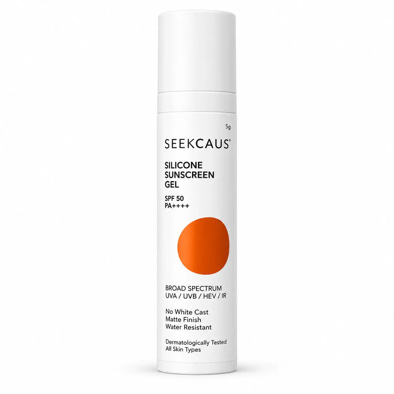 SEEKCAUS Silicone Sunscreen Gel SPF 50 PA++++ bottle